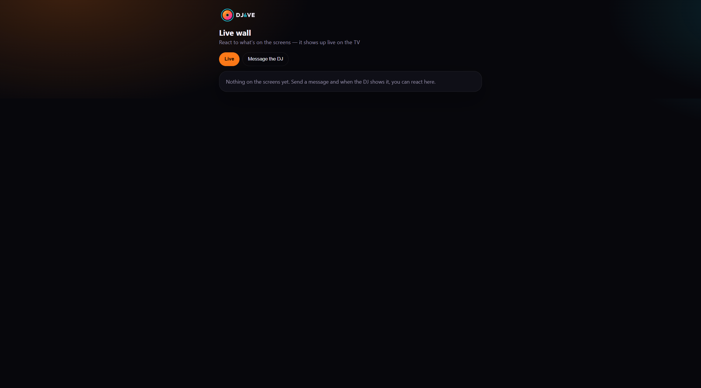 Guest phone Live wall